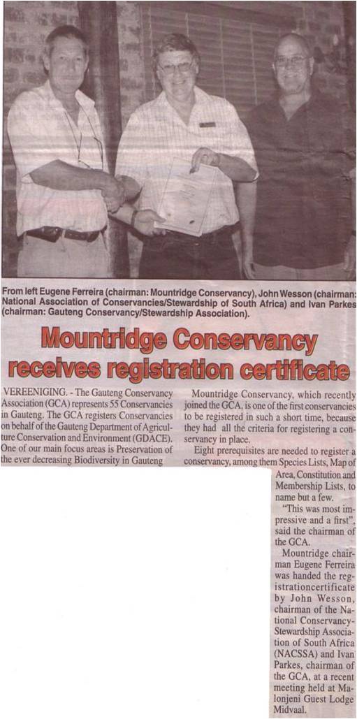 Mountridge Conservancy